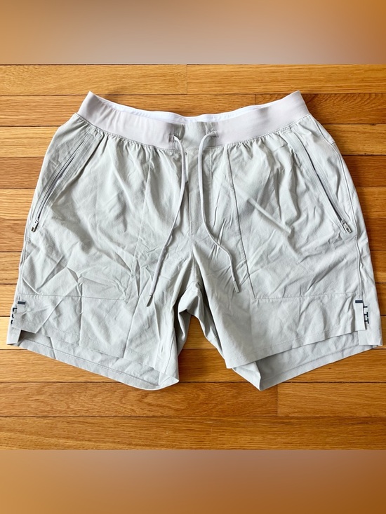 lululemon athletica Other - Lululemon Beige Workout Athleisure License To Train Shorts XL Extra Large